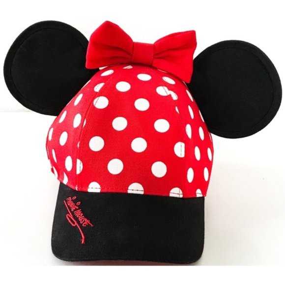 Disney Accessories - Minnie Mouse Walt Disney World Polka Dot Cap